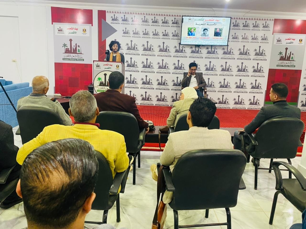 ثلاثة من شباب شعراء مصر يغردون على منصة بيت الشعر بالأقصر