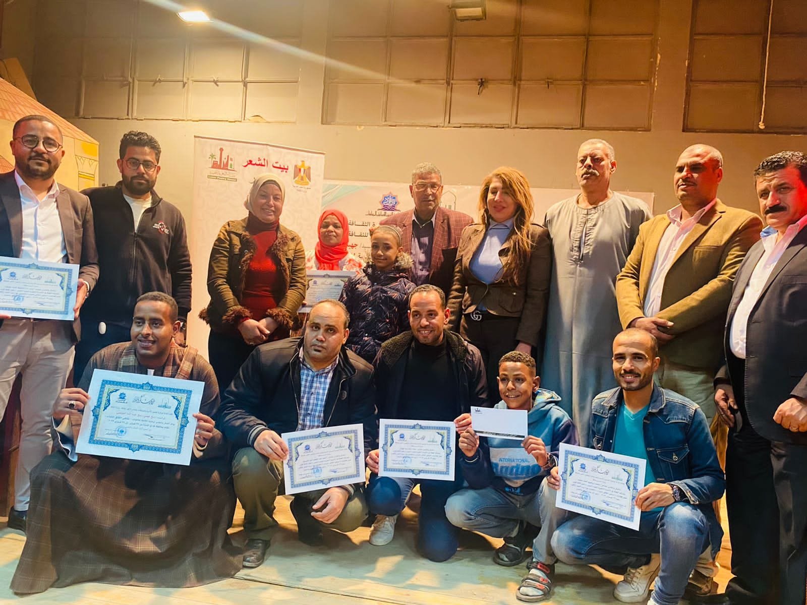 قافلة بيت الشعر بالأقصر تنتقل إلى مدينة قوص